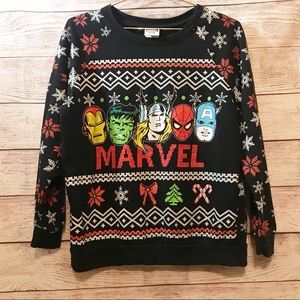Marvel Christmas Crew Neck Sweater